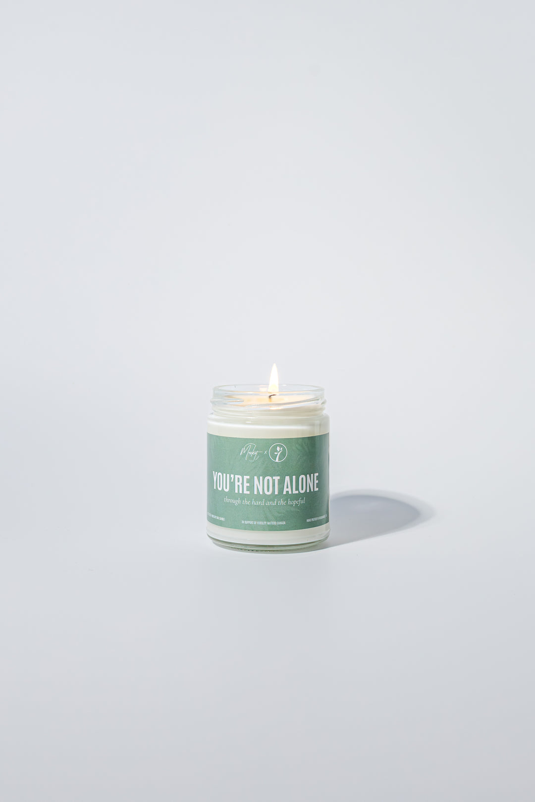 FERTILITY MATTERS CANADA x MARKET CANDLE COMPANY - BOUGIE DE SOUTIEN ÉMOTIONNEL