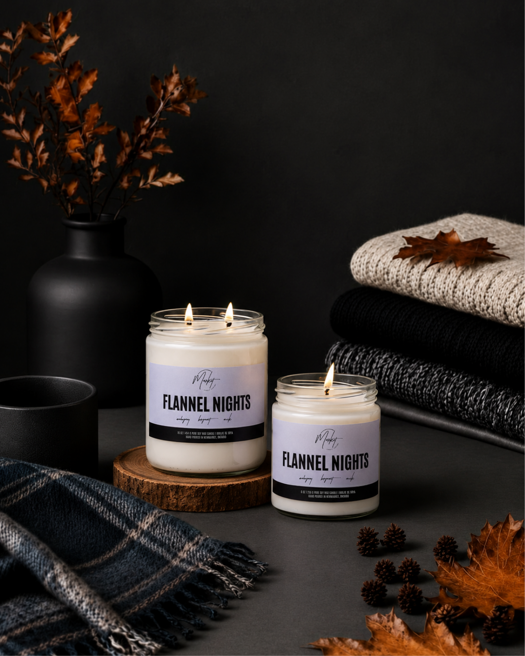 FLANNEL NIGHTS SOY CANDLE