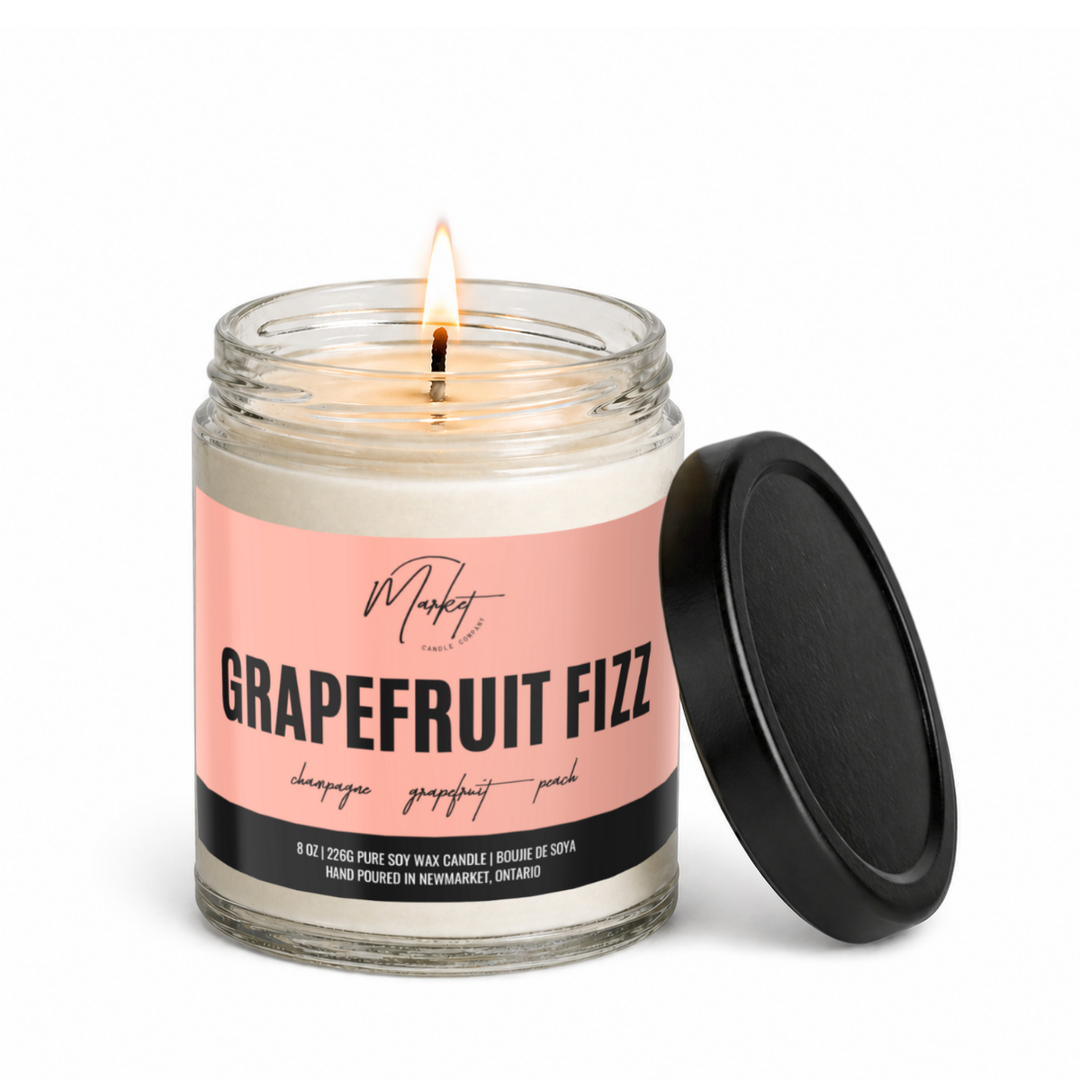 GRAPEFRUIT FIZZ SOY CANDLE