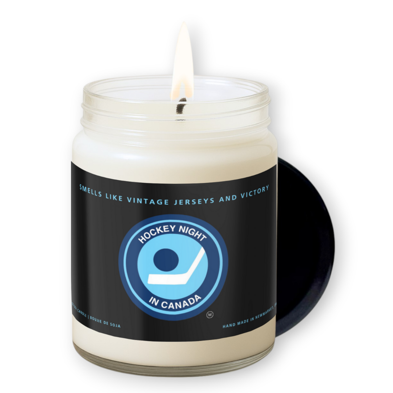VINTAGE HOCKEY NIGHT IN CANADA SOY CANDLE - CBC X MCC