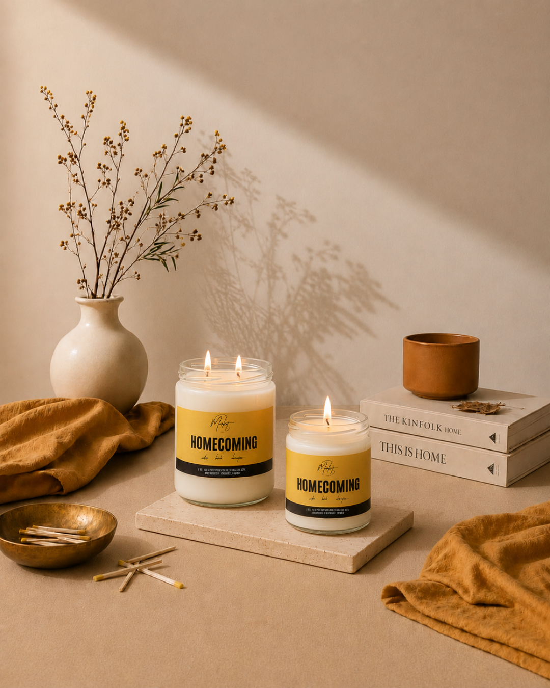 HOMECOMING SOY CANDLE