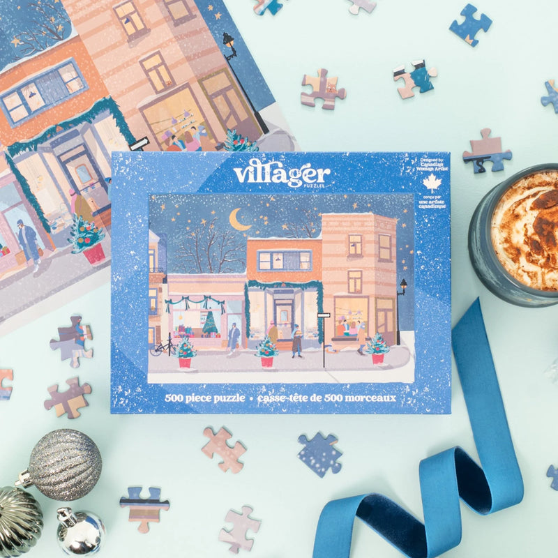 HOLIDAY STREETS -  VILLAGER PUZZLES