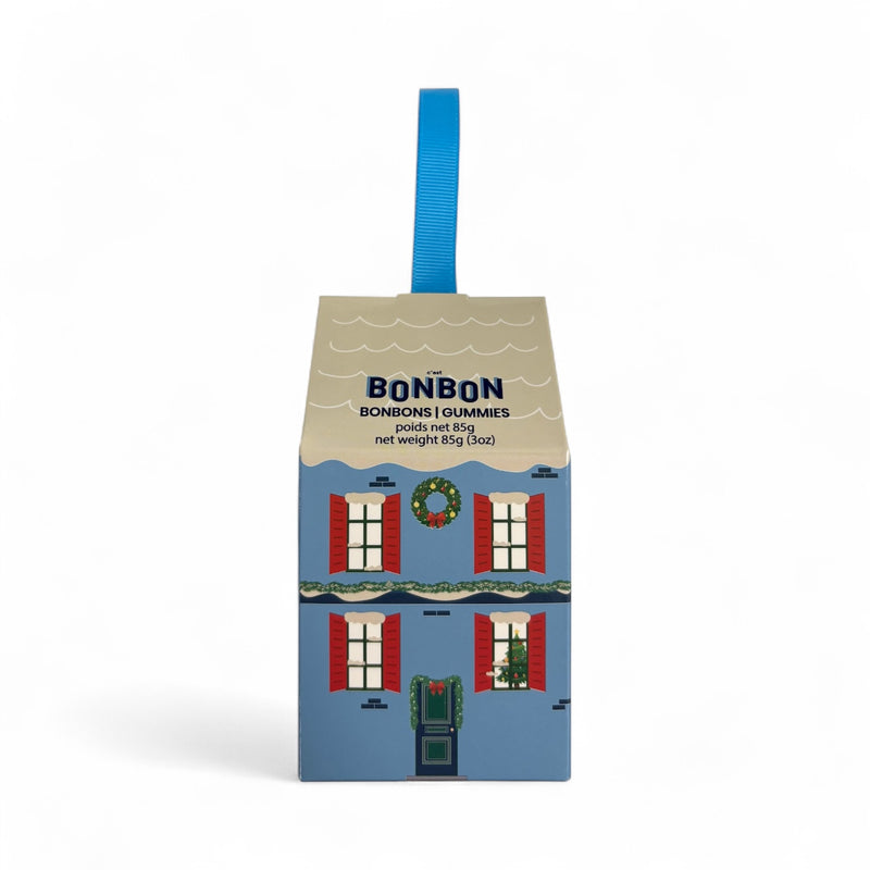 GUMMY HOUSE ORNAMENT - BLUE