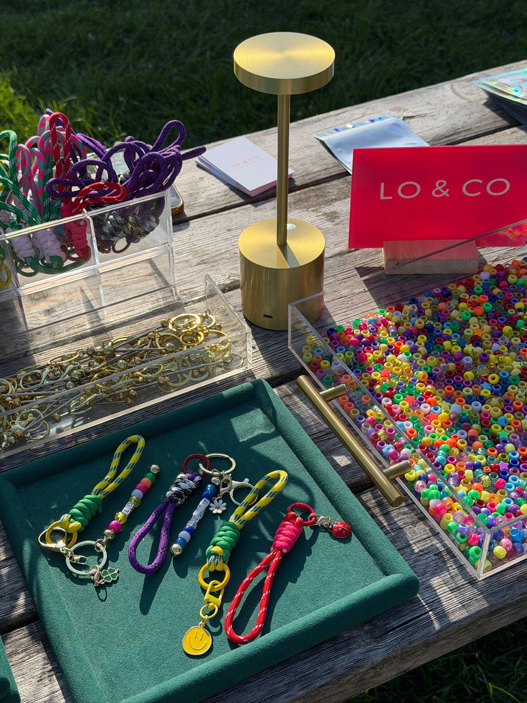 CANDLE &amp; MAKE YOUR OWN MAGIC KEYCHAIN WORKSHOP -  MCC x LO &amp; CO
