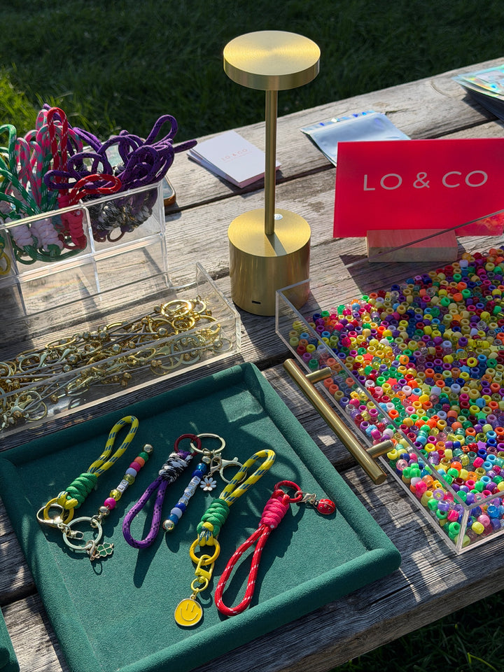 CANDLE &amp; MAKE YOUR OWN MAGIC KEYCHAIN WORKSHOP -  MCC x LO &amp; CO