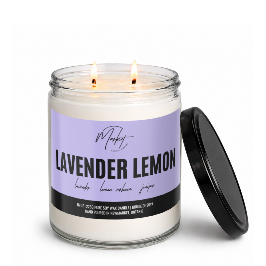 LAVENDER LEMON SOY CANDLE