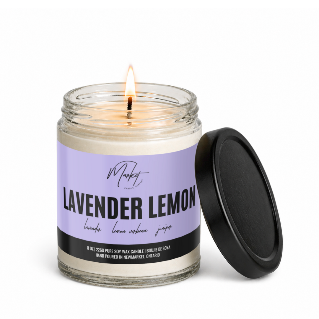 LAVENDER LEMON SOY CANDLE
