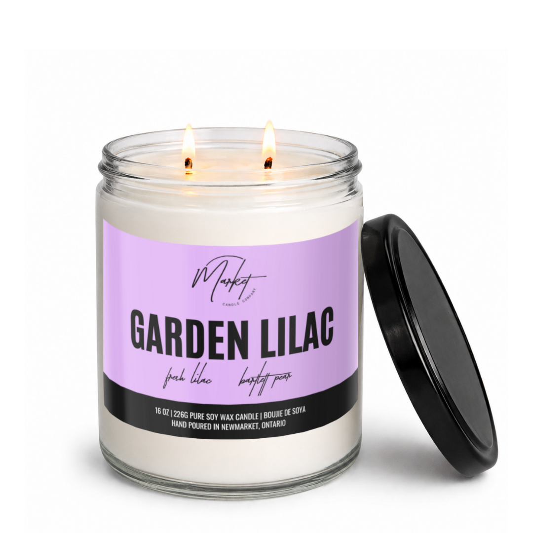 GARDEN LILAC SOY CANDLE