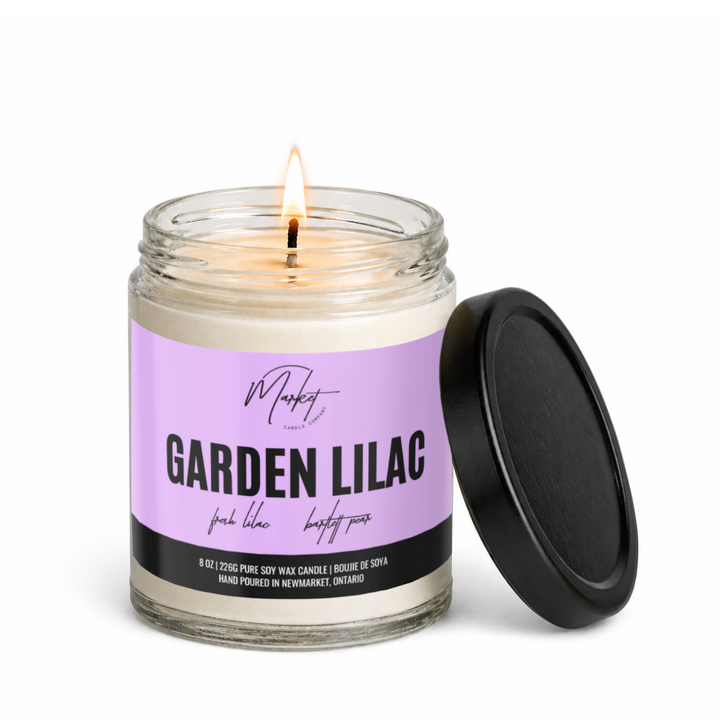 GARDEN LILAC SOY CANDLE
