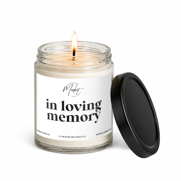 IN LOVING MEMORY - SOY CANDLE
