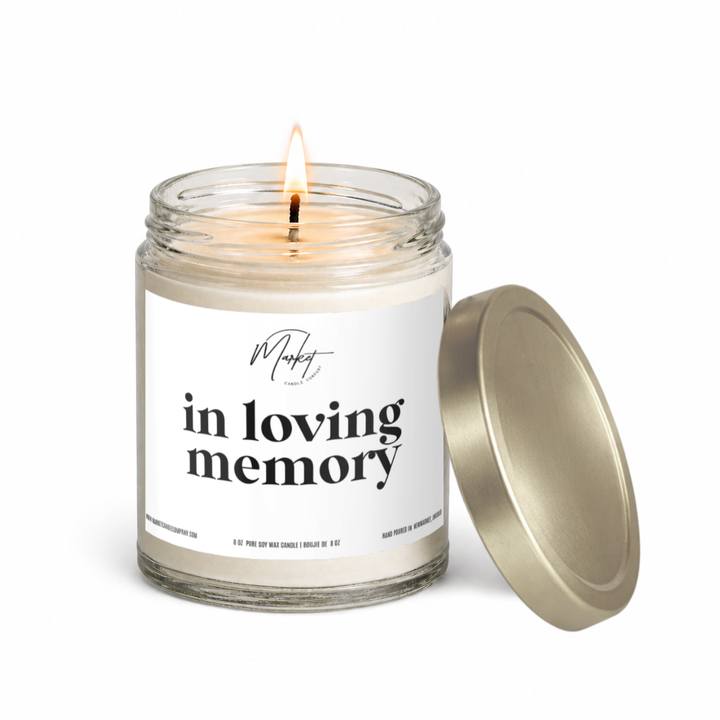 IN LOVING MEMORY - SOY CANDLE