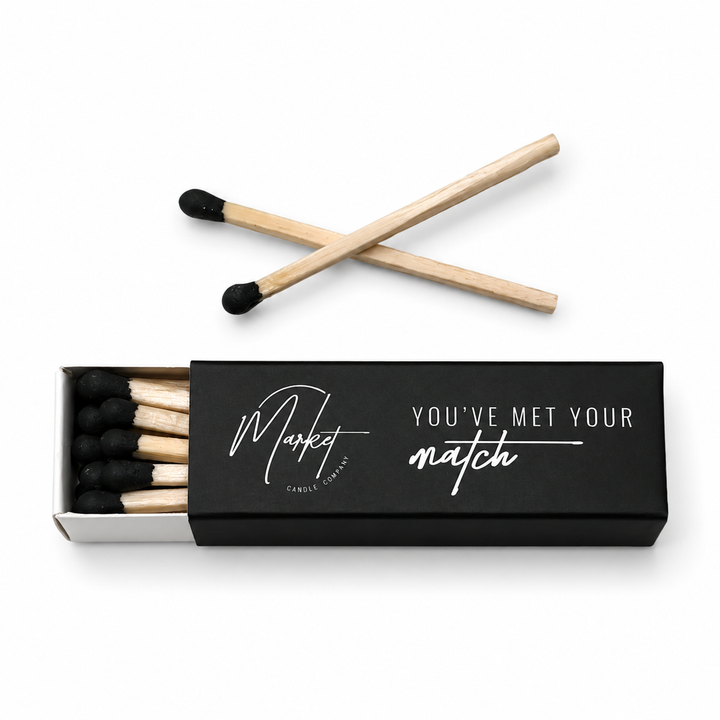 BLACK TIPPED MATCHES - MINI BOX