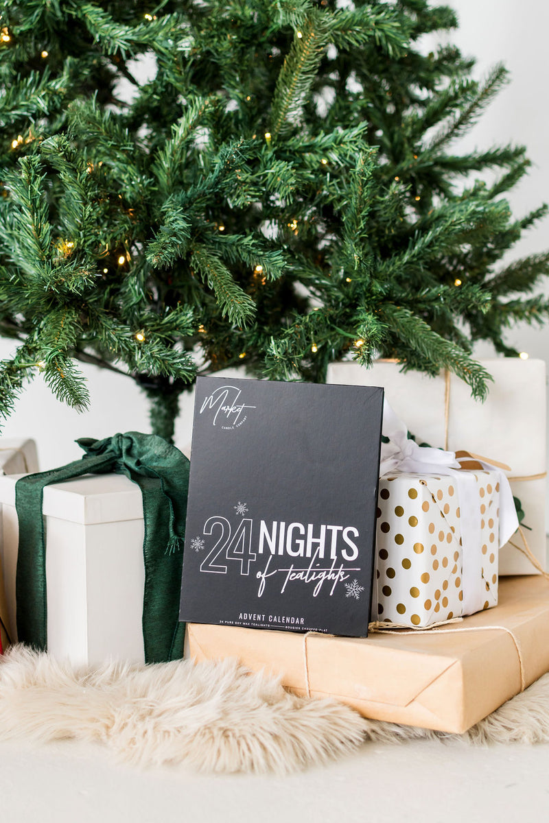 LIMITED QUANTITY - 24 NIGHTS OF TEALIGHTS - ADVENT CALENDAR