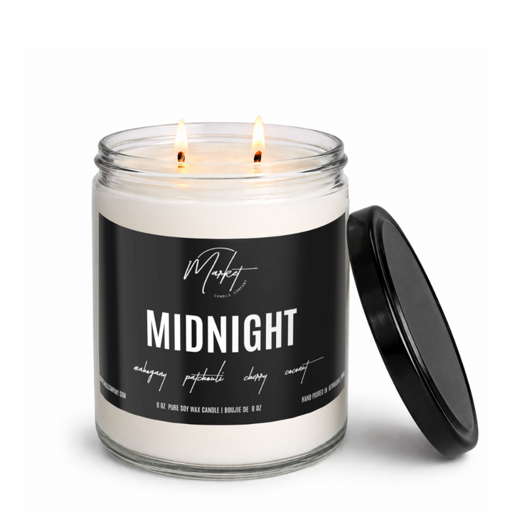 MIDNIGHT SOY WAX CANDLE
