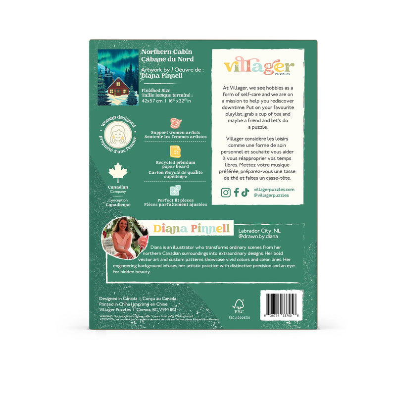 NORTHERN CABIN -  VILLAGER PUZZLES