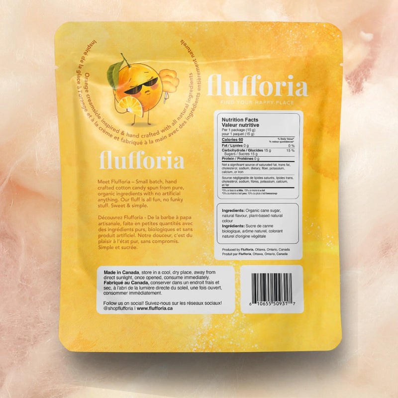 ORANGETTA - ORGANIC COTTON CANDY