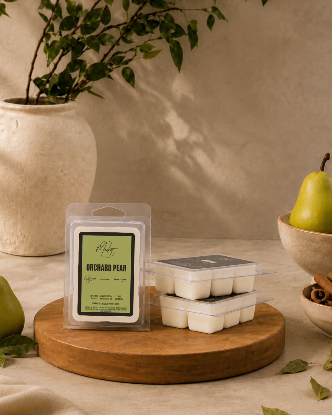 ORCHARD PEAR SOY WAX MELT
