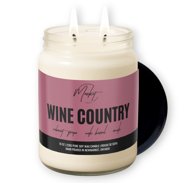 BOUGIE DE SOJA WINE COUNTRY