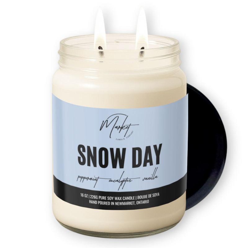 BOUGIE DE SOJA JOUR DE NEIGE