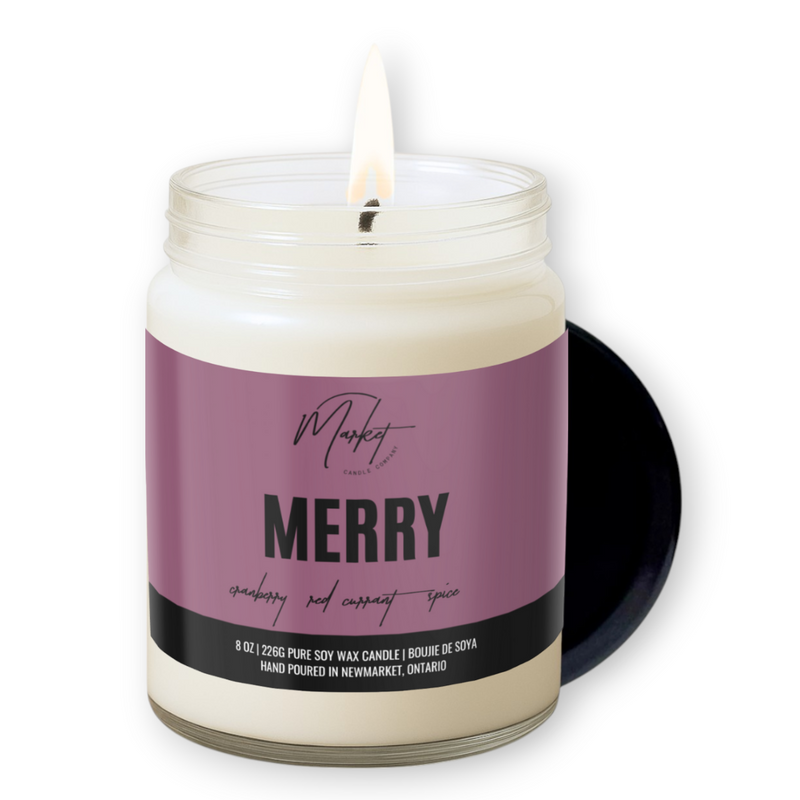 BOUGIE DE SOJA MERRY