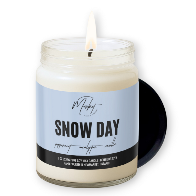 BOUGIE DE SOJA JOUR DE NEIGE