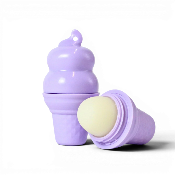 PURPLE ICE CREAM LIP BALM - LEMON MERINGUE