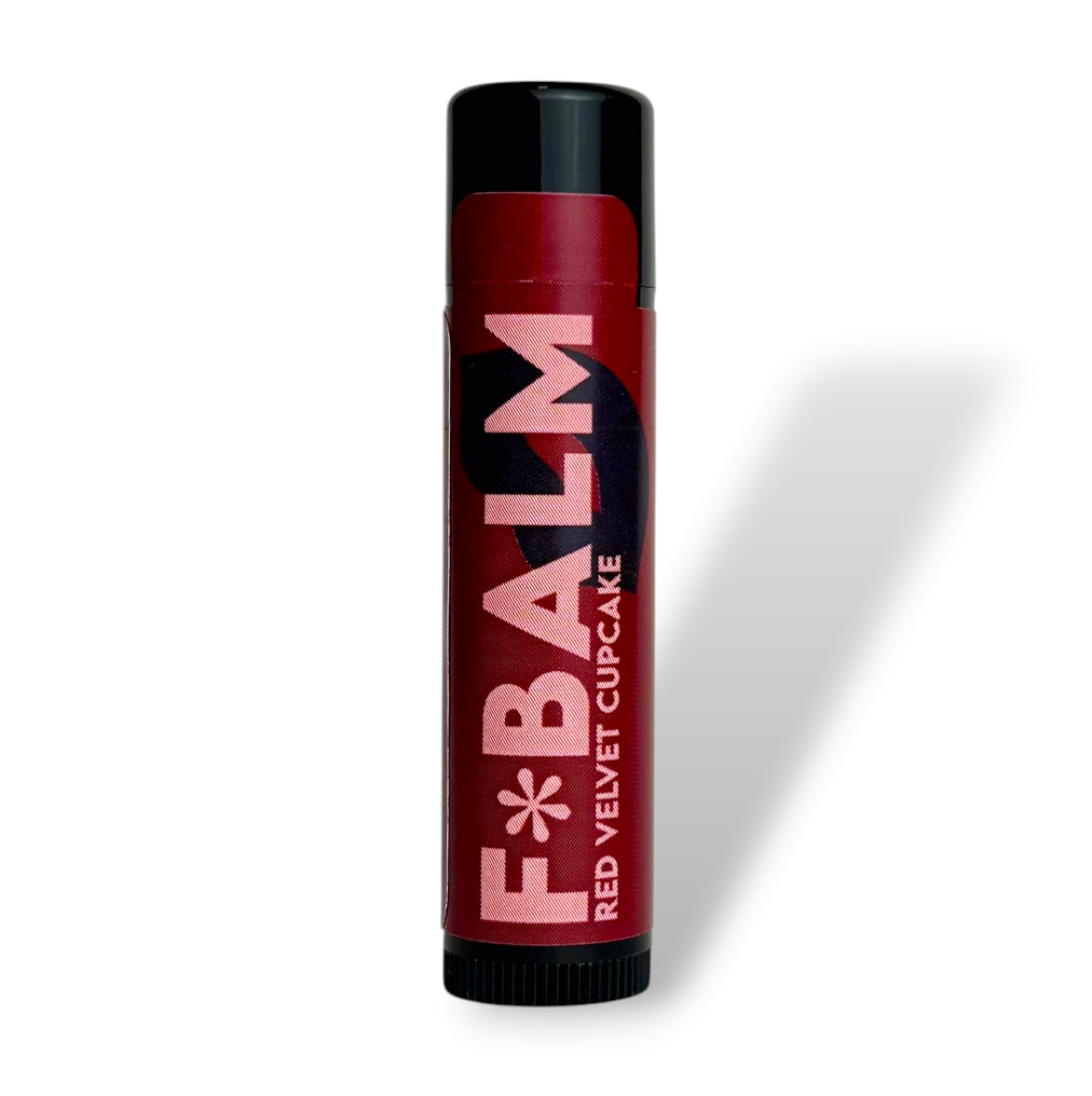 Lip balm stick with &