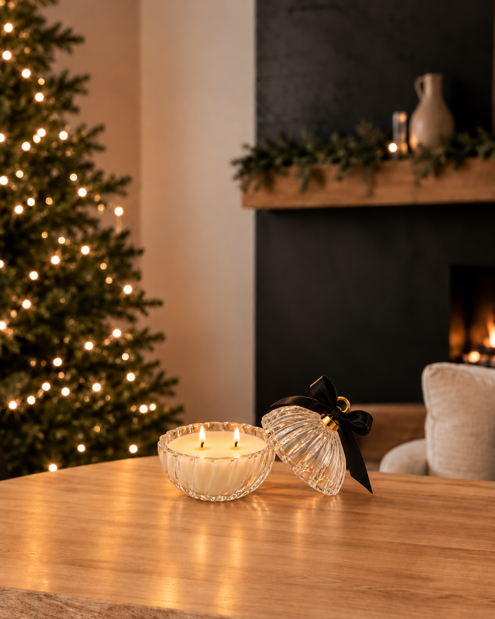 HOLIDAY ORNAMENT CANDLE - LIMITED QUANTITY