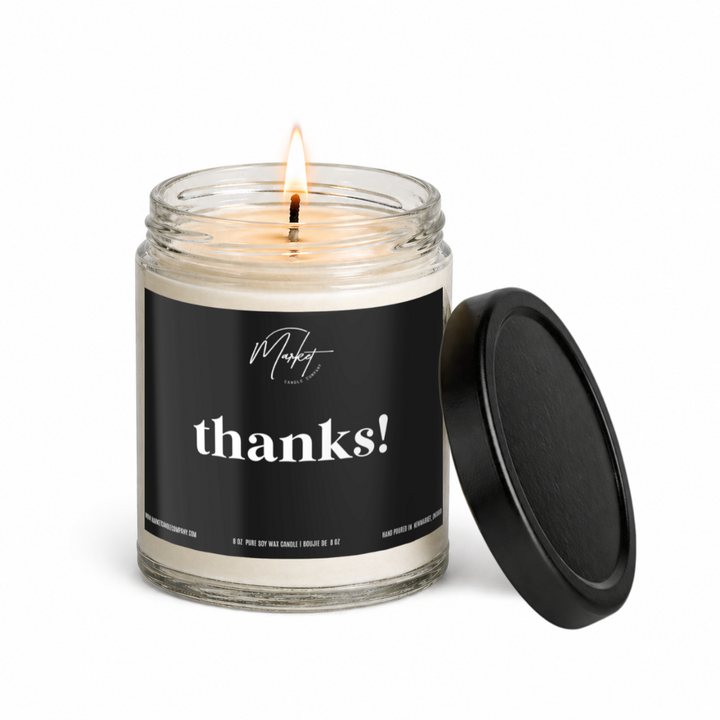 THANKS - SOY CANDLE