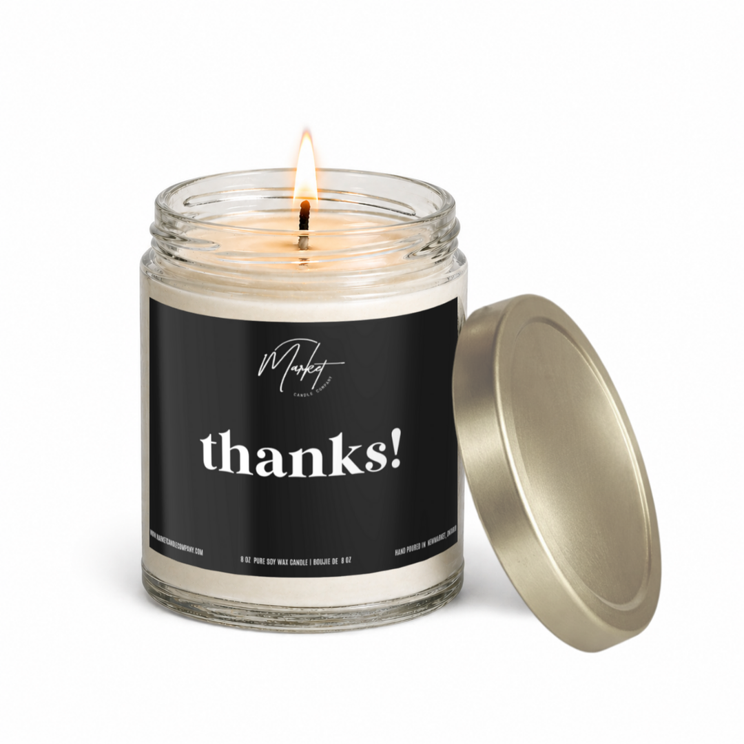 THANKS - SOY CANDLE