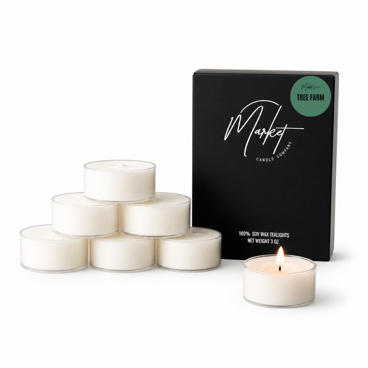 TREE FARM SOY TEALIGHTS - 6 PACK