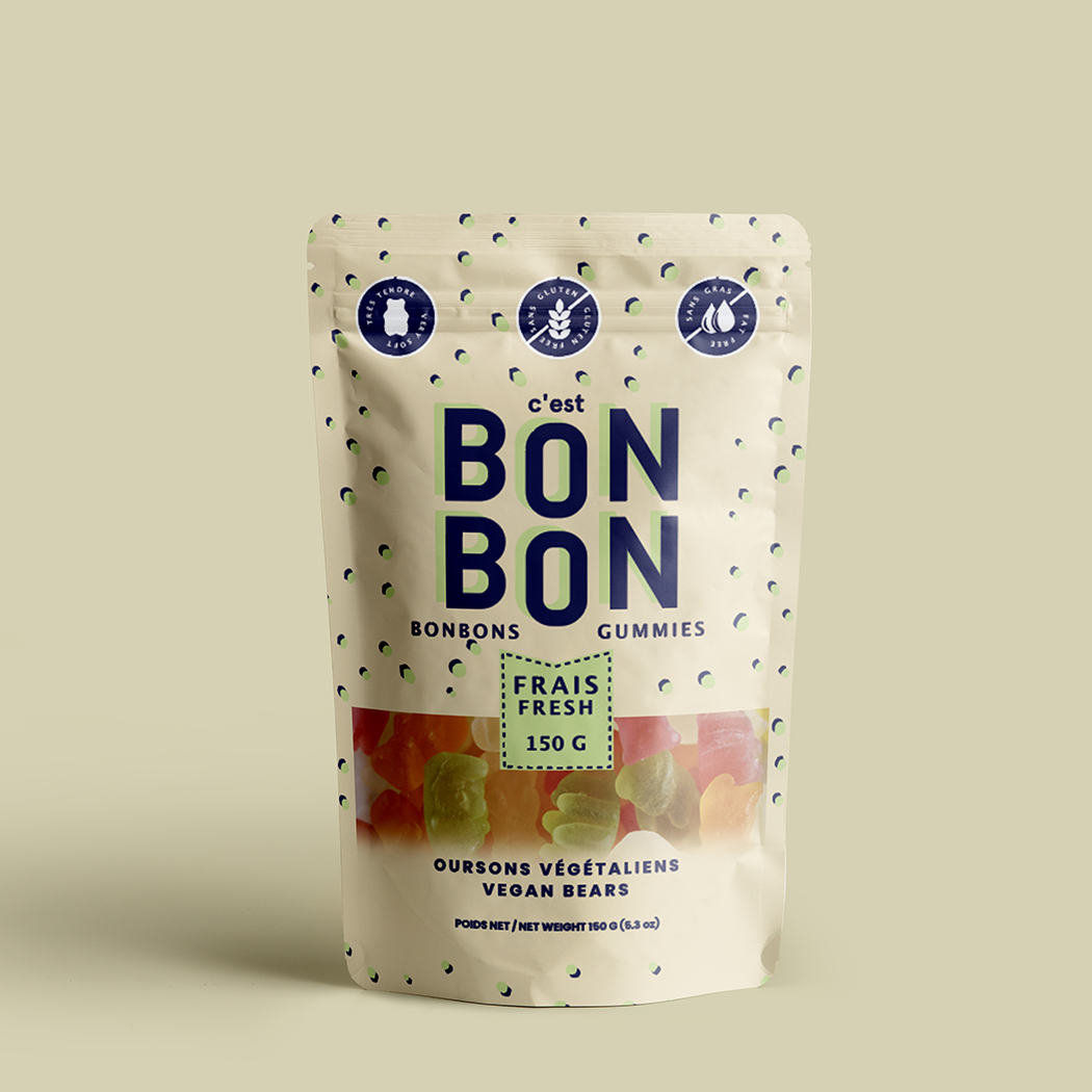 OURS VÉGANS - BONBONS GÉLIFIÉS