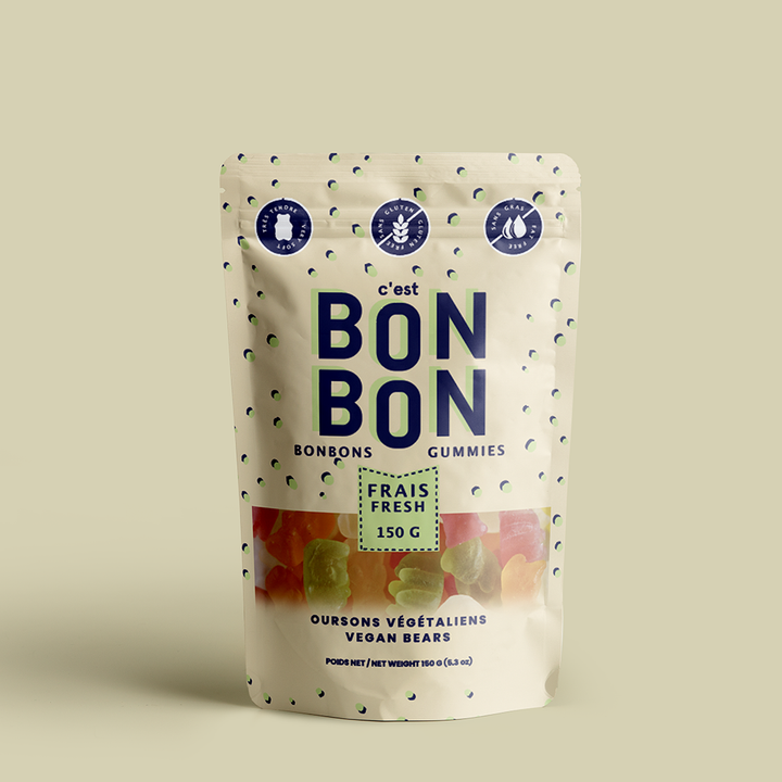 OURS VÉGANS - BONBONS GÉLIFIÉS