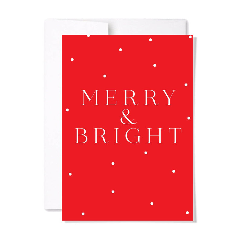 MERRY & BRIGHT CARD