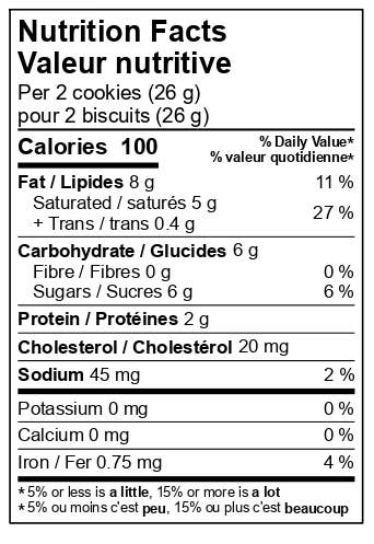 VANILLA BEAN SHORTBREAD