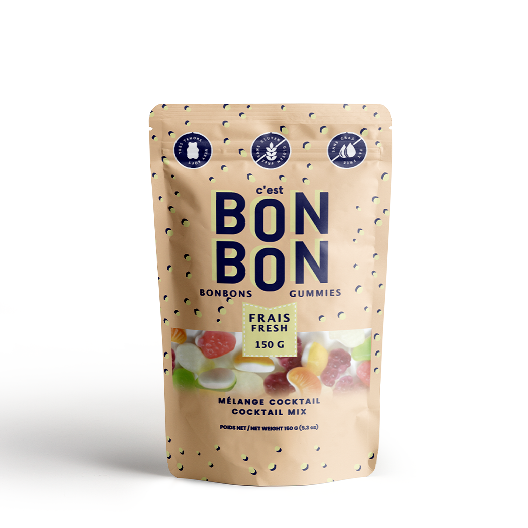 PRÉPARATION POUR COCKTAIL - BONBONS GÉLIFIÉS