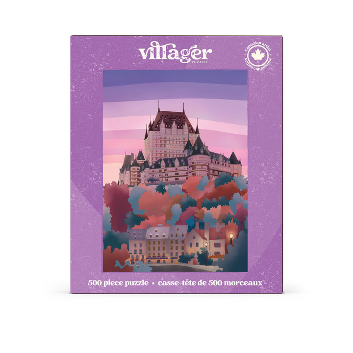 QUEBEC CITY - 500 PIECE VILLAGER PUZZLE