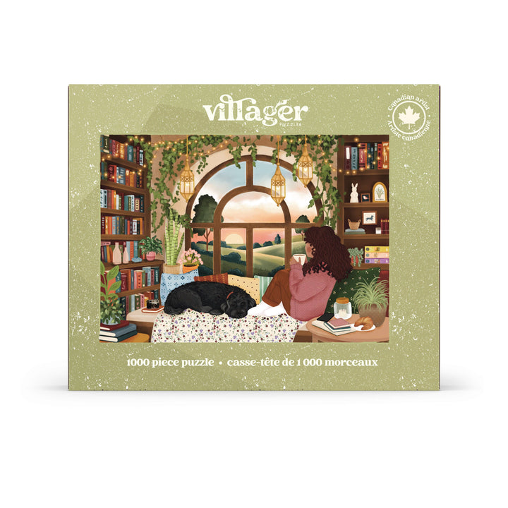 BOOK NOOK - 1000  PIECE VILLAGER PUZZLE