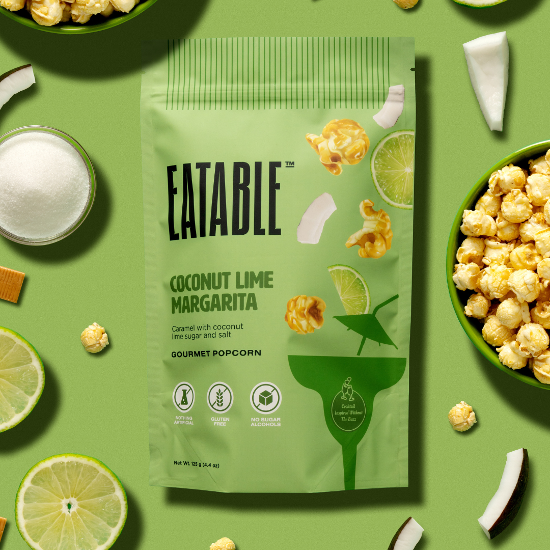 EATABLE POPCORN - COCONUT LIME MARGARITA