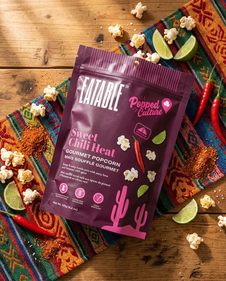 SWEET CHILI HEAT - EATABLE POPCORN