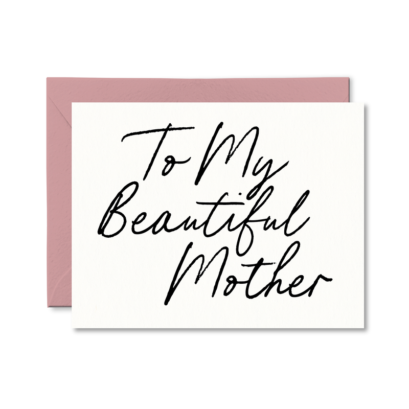 TO MY BEAUTIFUL MOTHER