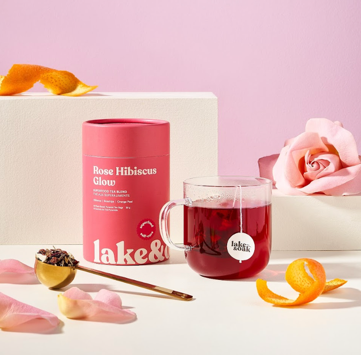 ROSE HIBISCUS GLOW TEA BLEND