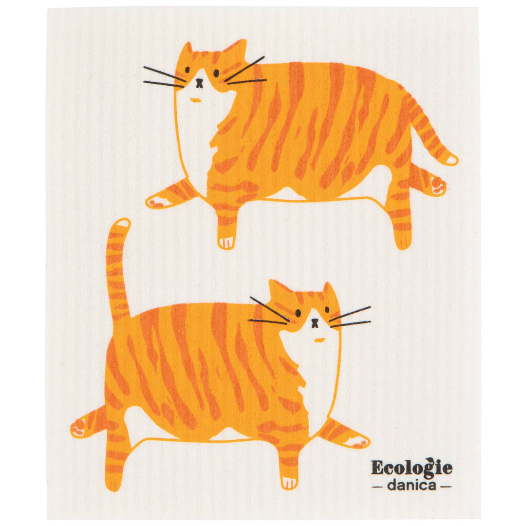 GINGER CAR SWEDISH DISHCLOTH