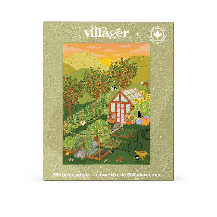 HOBBY FARM - 500 PIECE VILLAGER PUZZLE