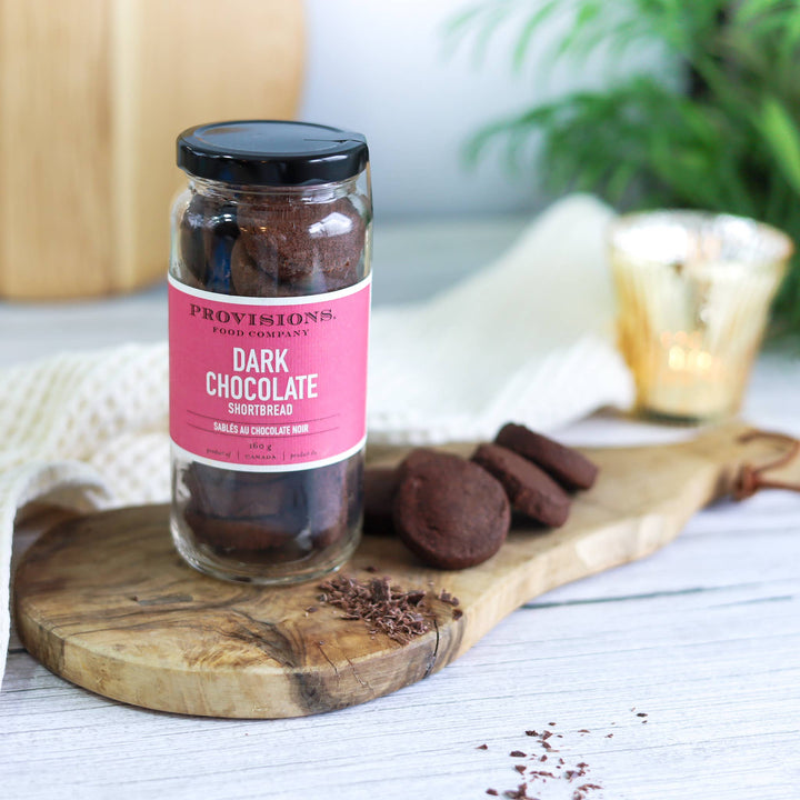DARK CHOCOLATE SHORTBREAD