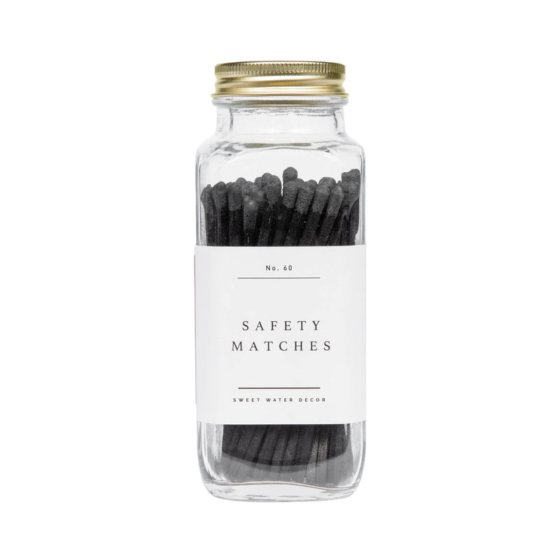 SAFETY MATCHES - ALL BLACK