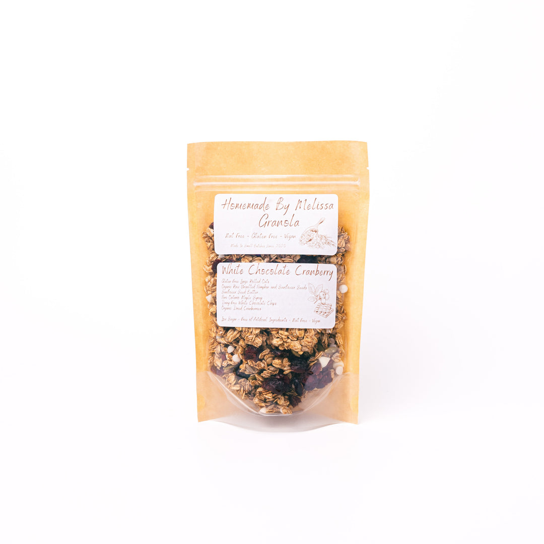 WHITE CHOCOLATE CRANBERRY GRANOLA