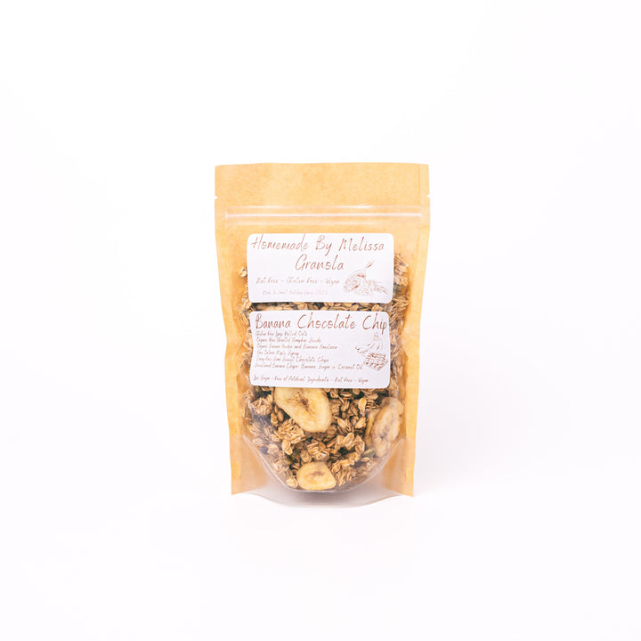 BANANA CHOCOLATE CHIP GRANOLA
