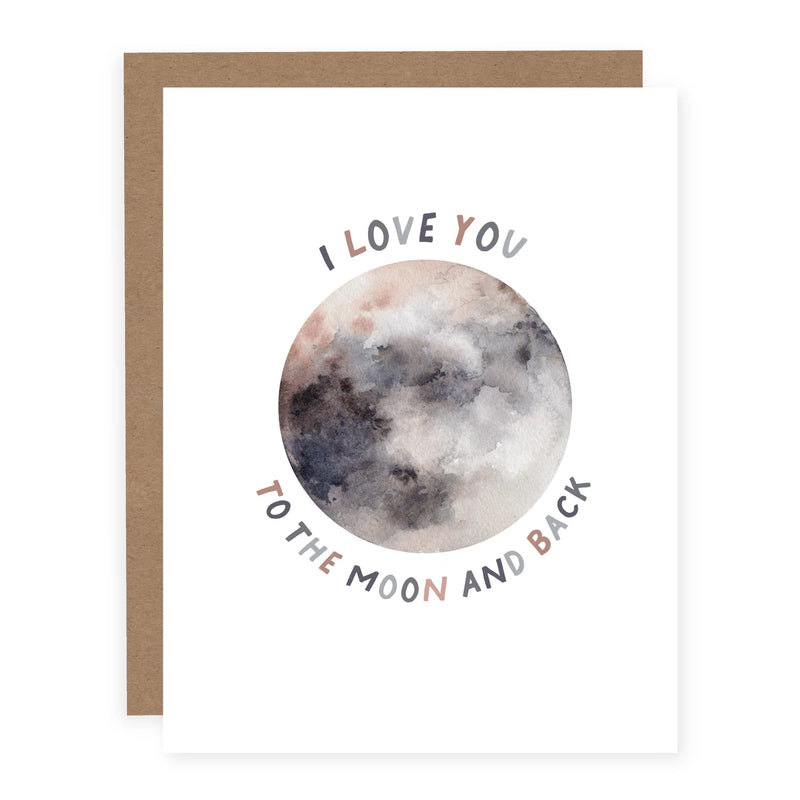 TO THE MOON CARD