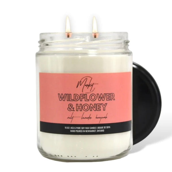 WILDFLOWER & HONEY SOY CANDLE